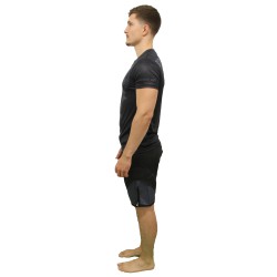 T-shirt Brave Art Fast Dry Darkness – Nero & Grigio – BA22TS
