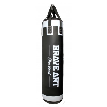 Brave Art Leder-Boxsack Schwarz (60 kg) – BABBBL