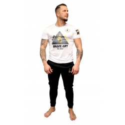 Brave Art Dares Fast Dry T-Shirt – Weiß (BATSWDA)