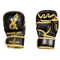 Gants de MMA Sparring en Cuir Brave Art