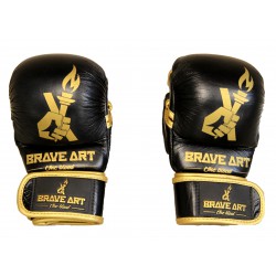 Gants de MMA Sparring en Cuir Brave Art