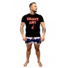 Brave Art T-Shirt Square – Nero & Rosso (SQUARE)