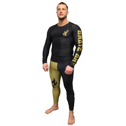 Rashguard LS BG Brave Art
