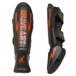 Protège-Tibias et pieds Classic One PU Brave Art