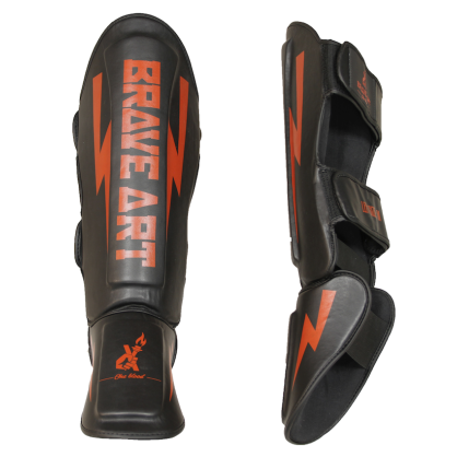 Protège-Tibias et pieds Classic One PU Brave Art