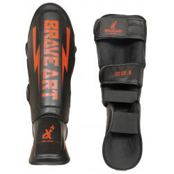 Protège-Tibias et pieds Classic One PU Brave Art