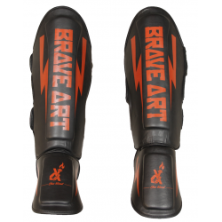 Protège-Tibias et pieds Classic One PU Brave Art