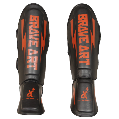 Protège-Tibias et pieds Classic One PU Brave Art