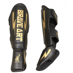 Protège-Tibias et Pieds Classic One PU Brave Art