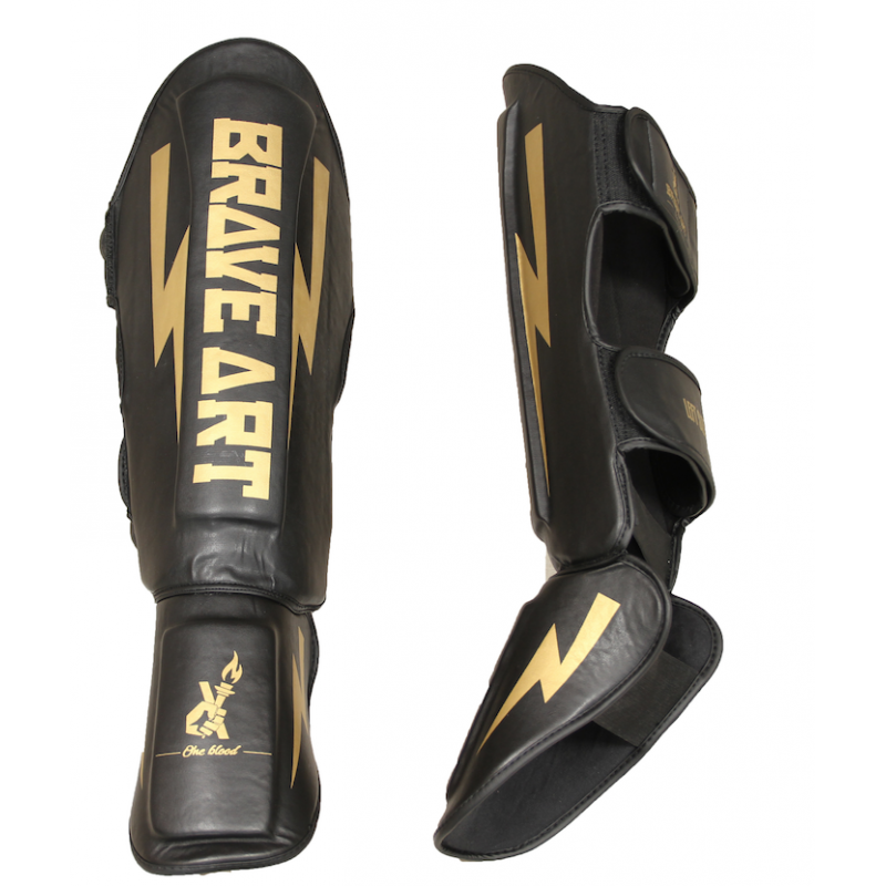 Protège-Tibias et Pieds Classic One PU Brave Art