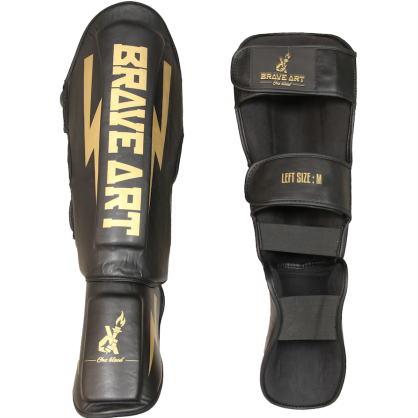 Protège-Tibias et Pieds Classic One PU Brave Art