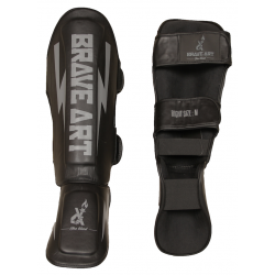 Paratibie e Parapiedi Brave Art Classic One – Nero & Grigio – PTPUBY