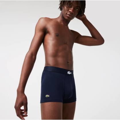 Lot De 3 Boxers Courts Casual Unis Lacoste