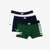 Lot De 3 Boxers Courts Casual Unis Lacoste