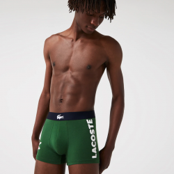 Lot De 3 Boxers Courts Casual Unis Lacoste