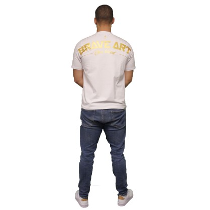 Brave Art Empire T-Shirt White – BATSEMP | Elegance and Premium Comfort