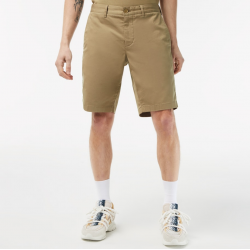 Bermuda slim fit uni en coton stretch Lacoste - FH2647-CB8