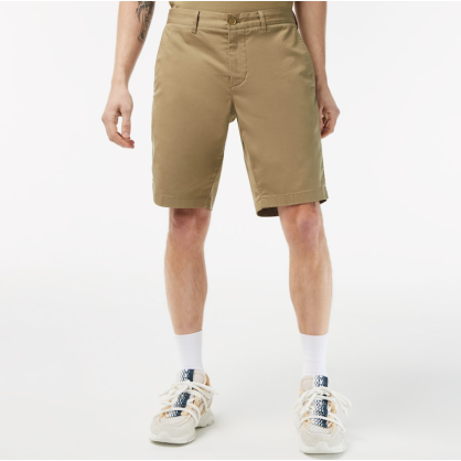Bermuda Slim Fit Homme Lacoste FH2647 – Coton Stretch & Finition Premium