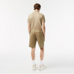 Bermuda slim fit uni en coton stretch Lacoste - FH2647-CB8