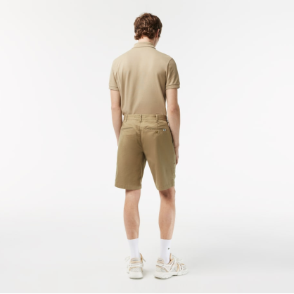 Bermuda Slim Fit Homme Lacoste FH2647 – Coton Stretch & Finition Premium