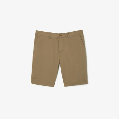 Bermuda Slim Fit Homme Lacoste FH2647 – Coton Stretch & Finition Premium