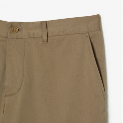 Bermuda slim fit uni en coton stretch Lacoste - FH2647-CB8