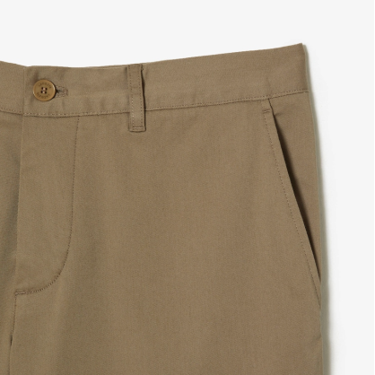 Bermuda Slim Fit Homme Lacoste FH2647 – Coton Stretch & Finition Premium