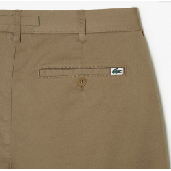 Bermuda slim fit uni en coton stretch Lacoste - FH2647-CB8