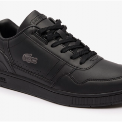 Sneakers T-Clip homme en cuir Lacoste