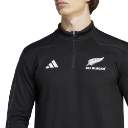 Haut manches longues molleton chaud All Blacks AEROREADY Adidas