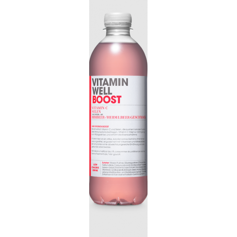 Vitamin Well Boost – Boisson Vitaminée pour l’Immunité et la Vitalité