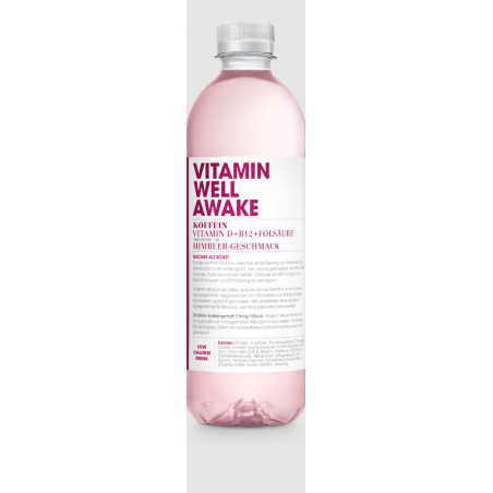 Vitamin Well Awake – Boisson Énergisante Enrichie en Vitamines et Caféine