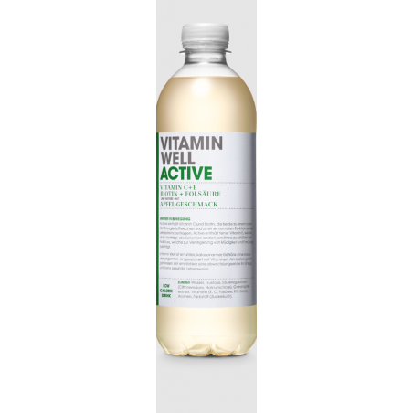 Vitamin Well Active – Boisson vitaminée pour l’énergie et le système nerveux