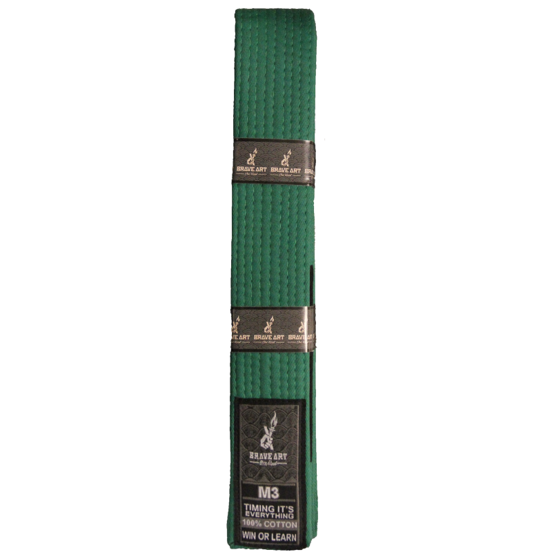 Brave Art Kinder-BJJ-Gürtel Grün – BACBG