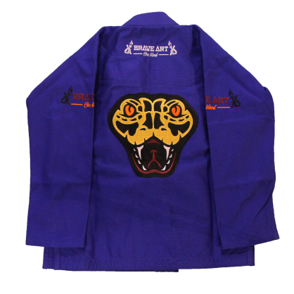 Kimono Enfant Brave Art Anaconda Bleu – Performance et Style