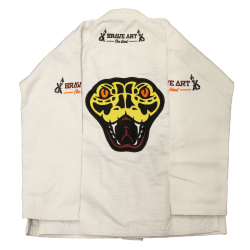 Brave Art Anaconda Kids Jiu-Jitsu Gi – White – BAKJJBKWH