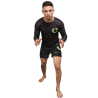 Brave Art Rashguard Tone Up – Manica Lunga – Nero/Verde – BARATOML