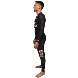 Brave Art Rashguard Vale Tudo Nero – Manica Lunga – BARLSVT23