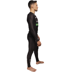 Brave Art Rashguard Vale Tudo Nero – Manica Lunga – BARLSVT23