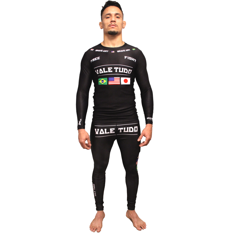 Rashguard manches longues Vale Tudo Brave Art