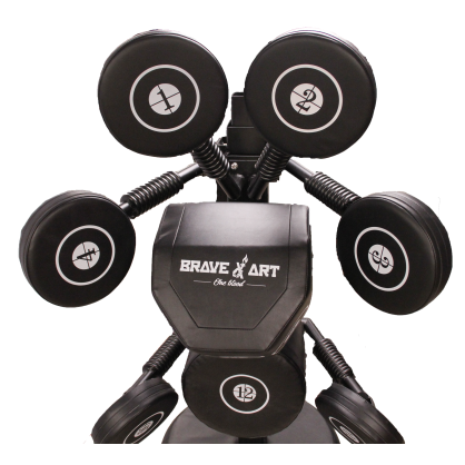 Brave Art Multi-Target Punching Ball – Adjustable & Realistic Strike Trainer
