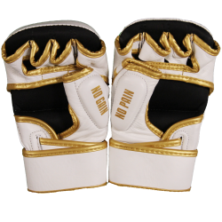 Guanti da MMA Sparring Brave Art Tactical – Bianchi & Oro – GMS1