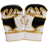 Guanti da MMA Sparring Brave Art Tactical – Bianchi & Oro – GMS1