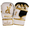 Guanti da MMA Sparring Brave Art Tactical – Bianchi & Oro – GMS1