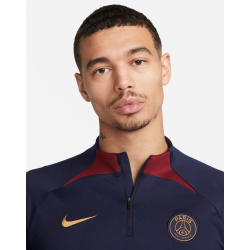 Paris Saint-Germain Strike Haut d'entraînement de football Nike pour hommes