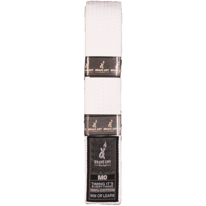 Ceinture JJB Enfant Blanche Brave Art – Débutez Fort dans le Ju-jitsu Brésilien