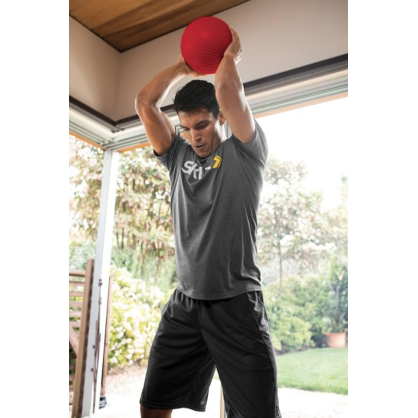Med Ball SKLZ Performance Rouge – Explosivité & Stabilité Core Training