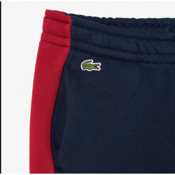 Pantalon de survêtement enfant Lacoste en coton biologique et polyester recyclé