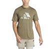 T-shirt camouflage Train Essentials Brand Love Adidas