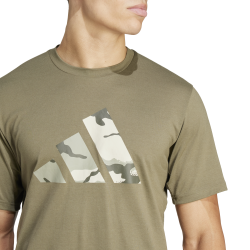 T-shirt camouflage Train Essentials Brand Love Adidas
